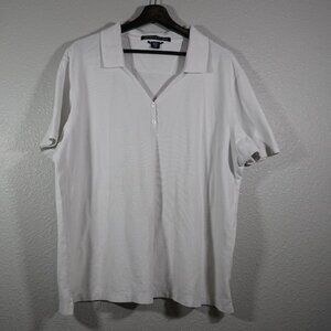 Devon & Jones Womens 2XL Pima Cotton Y-Collar Polo